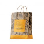 Χάρτινη στριφτό M — 18x8x24 cm — Essence Yellow