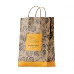 Χάρτινη στριφτό L — 22x10x32,5 cm — Essence Yellow