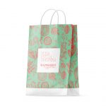 Χάρτινη στριφτό L — 22x10x32,5 cm — Essence Neon Red