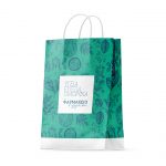 Χάρτινη στριφτό L — 22x10x32,5 cm — Essence Teal